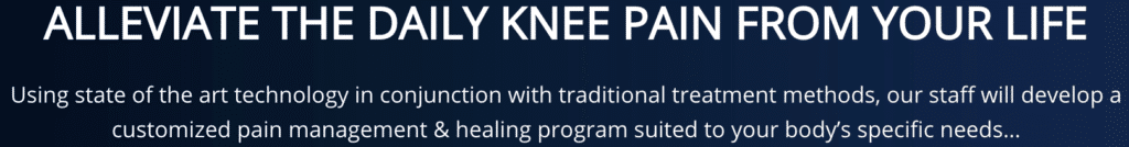 Knee Pain 3 Message to Alleviate Daily Knee pain Fairfax