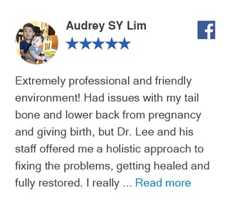 Neck Pain 31 Review by Audrey on Facebook for Active Family Wellness Clinic in Fairfax,VA