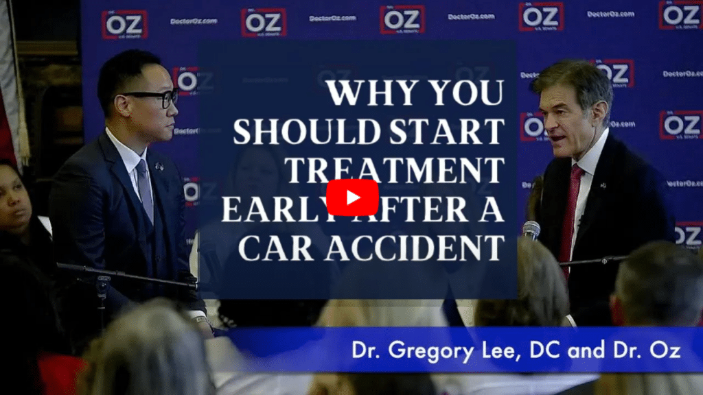 Dr. Gregory Lee DC Discusses Chiropractic Care for Car Accident Injuries